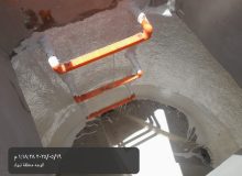 تنفيذ عزل مائي خزانات GRP بمشروع البحر الأحمر أمالا من شركة صالح للمقاولات